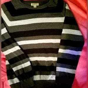 St. John's bay striped sweater size large